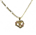 Rose Initial Necklace